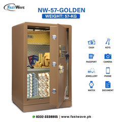 Digital Security Locker NW-KG-57 Golden