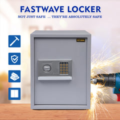 Digital Security Locker NW-KG-17 Metallic Gray