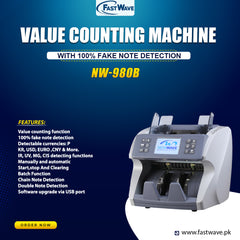 TOP LOADING VALUE COUNTER NW-980B