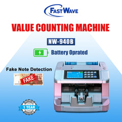 Battery Operated Cash Counting Machine NW-940B
