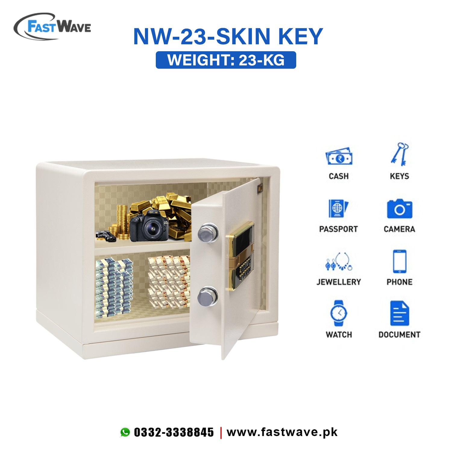 Digital Security Locker NW-KG-23 Skin Key